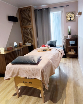 Cabinet de massage Armonia Waves, espace accueillant